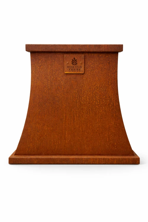 Donica ze stali corten Hortus Ferri 001 pusta