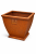 Donica completur 002 ze stali corten Hortus Ferri