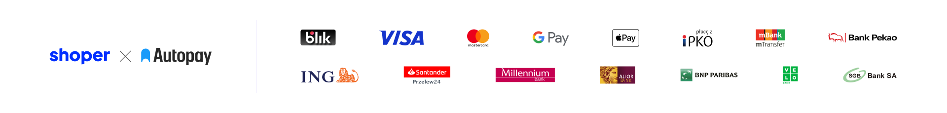 Płatności online Autopay, blik, visa mastercard, googlepay, applepay, płatności bankowe